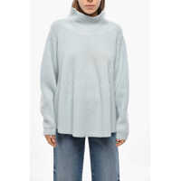 Pulovere Solid Color Cashmere Turtleneck Sweater Femei