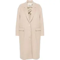 Paltoane Oversized Efezia Cashmere Blend Coat With Flap Pockets Femei