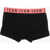 DSQUARED2 Icon Stretch Cotton Boxer With Contrasting Elastic Band Black