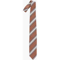 Cravate Cotton And Silk Tie With Contrasting Stripes Barbati