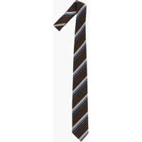 Cravate Regimental Striped Silk Tie Barbati