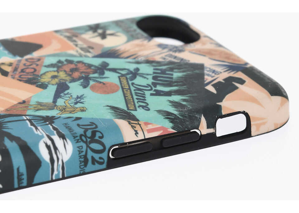 Huse mobil & tablete DSQUARED2 Iphone 8 Plus Postcards Case Multicolor Barbati (BM 19478171) 3