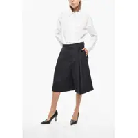 Pantaloni scurti Dama pagina 6 - Pantaloni scurti Bottega Veneta Double-Pleated Wool Shorts Blue Femei (BM 19478177) - B-mall.ro