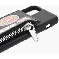 Huse mobil & tablete pentru Barbati - Huse mobil & tablete DSQUARED2 Iphone 11 Pro Case With Eco-Leather Coin Holder Black Barbati (BM 19478180) - B-mall.ro