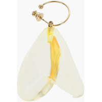 Cercei SIMONE ROCHA Single Earring With See-Through Heart-Shaped Pendant