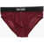 DSQUARED2 Solid Color Star Fucker Brief With Contrasting Elastic Band Red