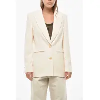 Sacouri Single-Breasted Elena Blazer With Flush Pockets Femei