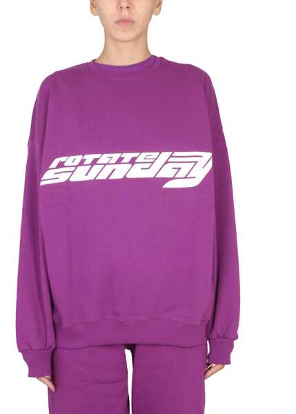 Bluze de trening ROTATE Birger Christensen Iris Sweatshirt PURPLE Femei (BM 19478255) 1