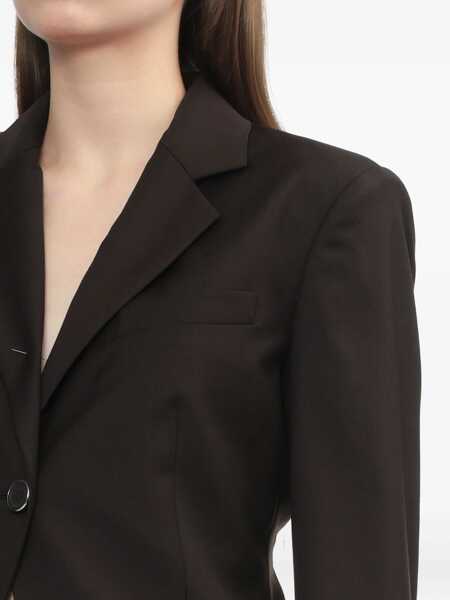 Sacouri HELMUT LANG Cutaway Blazer BROWN Femei (BM 19478261) 5
