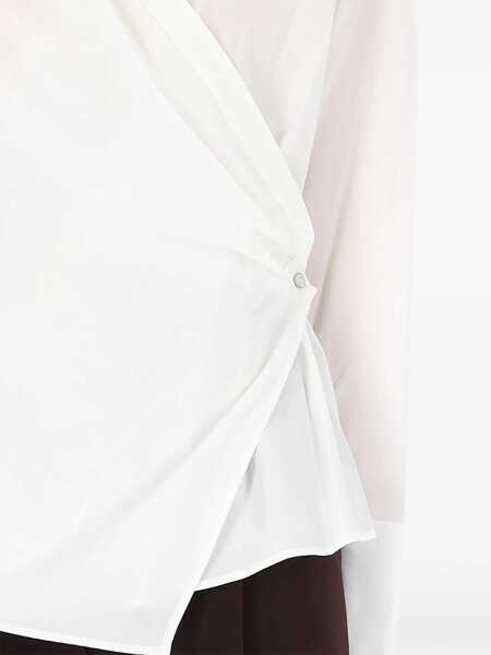 Bluze HELMUT LANG Shirt Wrap WHITE Femei (BM 19478267) 2