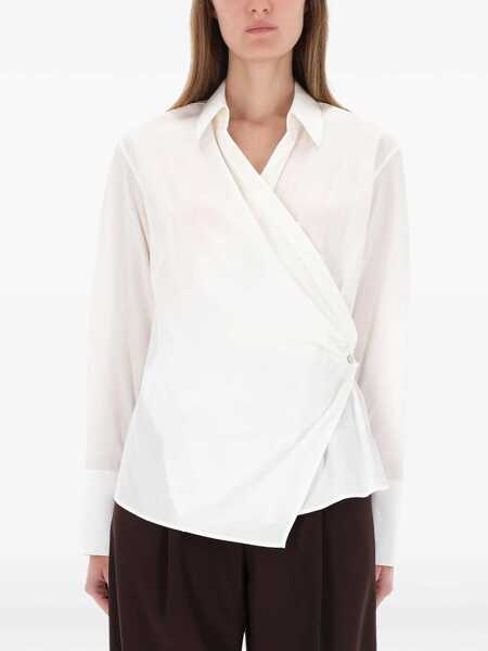 Bluze HELMUT LANG Shirt Wrap WHITE Femei (BM 19478267) 1