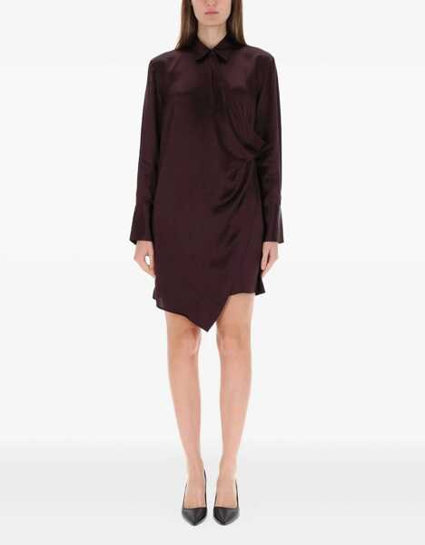 Rochii casual HELMUT LANG Chemisier Dress PURPLE Femei (BM 19478282) 2