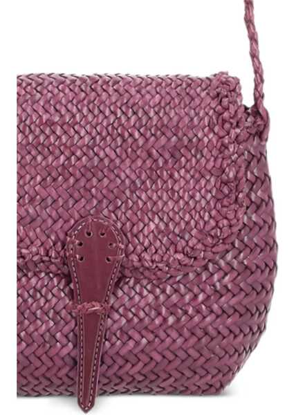 Genti de umar DRAGON DIFFUSION Mini City Bag PURPLE Femei (BM 19478288) 2