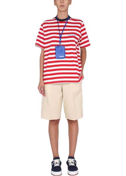 Tricouri SUNNEI X ELEONORA BONUCCI T-Shirt With Mini Logo MULTICOLOUR Femei (BM 19478297) 2