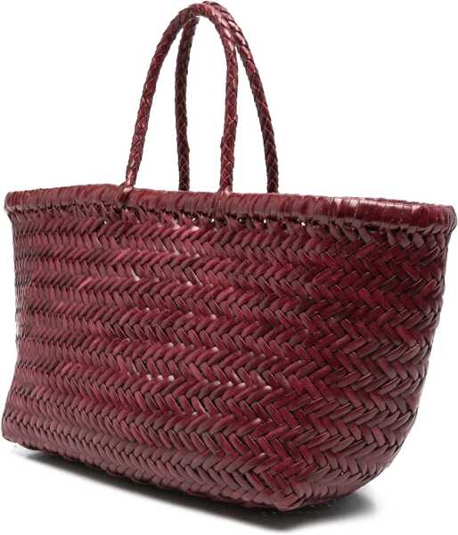 Genti de mana DRAGON DIFFUSION Triple Jump Bag Small BORDEAUX Femei (BM 19478324) 3