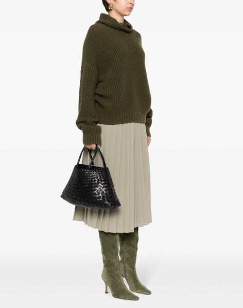 Genti de mana DRAGON DIFFUSION Bag Holy Cross Small BLACK Femei (BM 19478330) 2