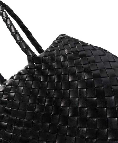 Genti de mana DRAGON DIFFUSION Bag Holy Cross Small BLACK Femei (BM 19478330) 4