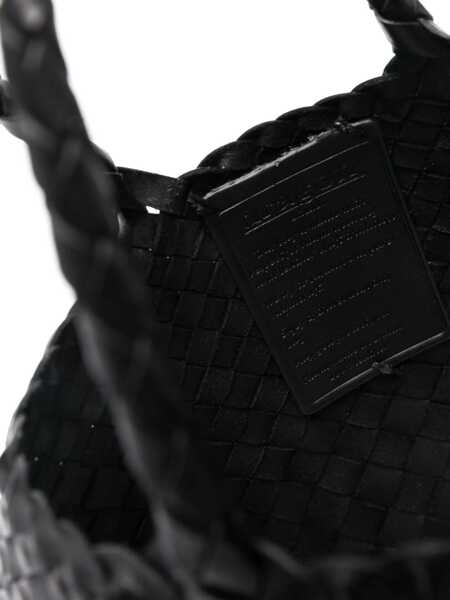 Genti de mana DRAGON DIFFUSION Bag Holy Cross Small BLACK Femei (BM 19478330) 5