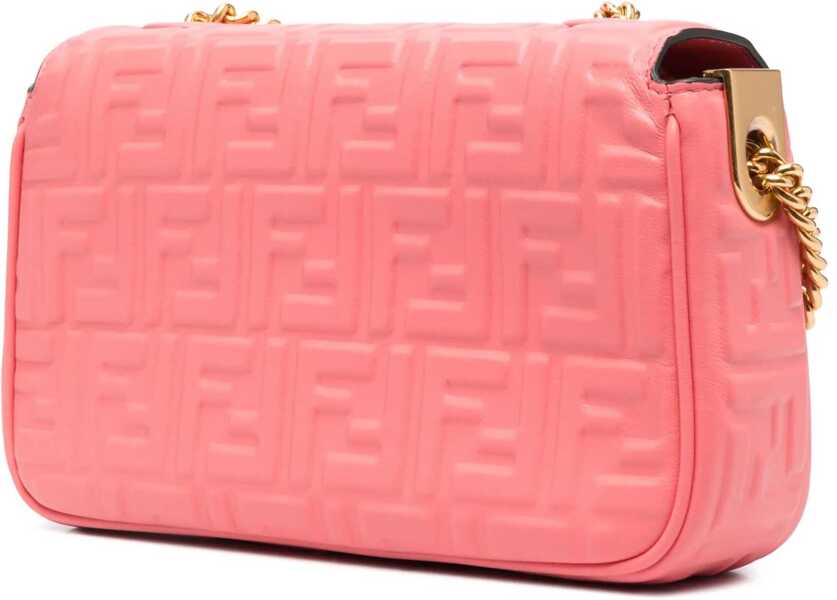 Genti de mana Fendi Baguette Chain Midi Bag PINK Femei (BM 19478342) 4