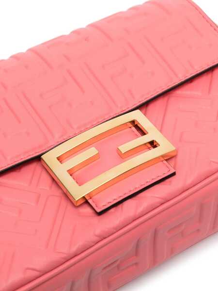 Genti de mana Fendi Baguette Chain Midi Bag PINK Femei (BM 19478342) 5