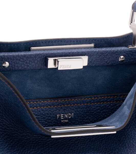 Genti de mana Fendi Bag Peekaboo Soft Medium BLUE Femei (BM 19478348) 5