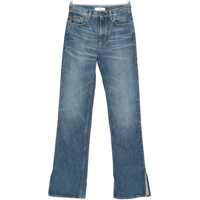 Blugi Straight-Leg Denim Jeans Femei