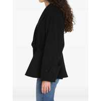 Imbracaminte Chloe Dama - Paltoane Chloe Short Coat With Ruffles BLACK Femei (BM 19478558) - B-mall.ro