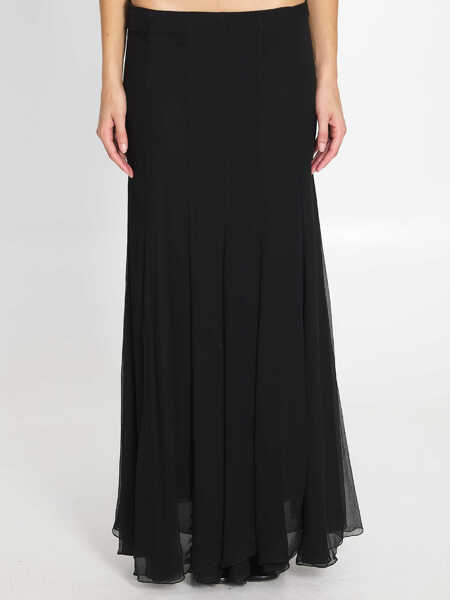 Fuste Chloe Flowy Maxi Skirt BLACK Femei (BM 19478573) 1