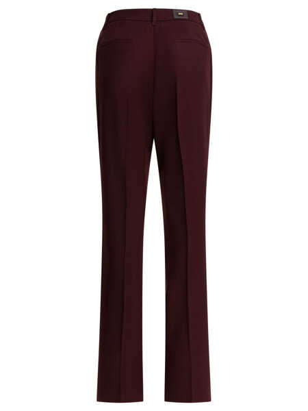 Pantaloni casual Max Mara Wool pants Red Femei (BM 19480284) 2