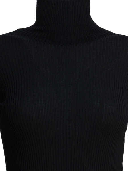 Pulovere casual Max Mara Virgin wool turtleneck Black Femei (BM 19480287) 3