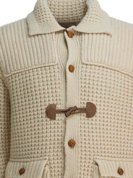 Cardigane RAKKI Ordinary Man wool cardigan Beige Barbati (BM 19480314) 3