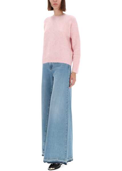 Pulovere AMISH Wool Blend Sweater PINK Femei (BM 19482935) 2