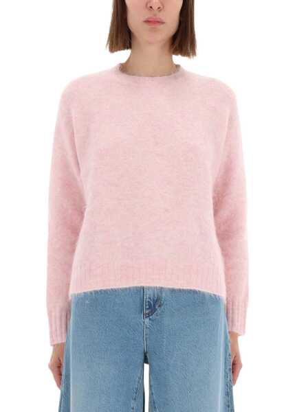 Pulovere AMISH Wool Blend Sweater PINK Femei (BM 19482935) 1
