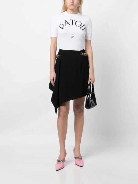 Tricouri Patou T-Shirt With Logo Writing WHITE Femei (BM 19482938) 2