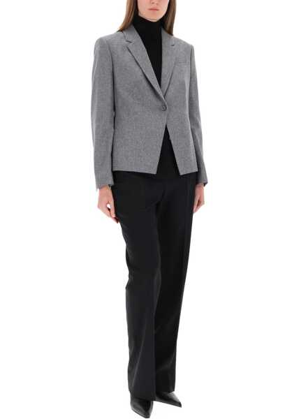 Pantaloni casual Hugo Boss Striped Bootcut Pants BLACK Femei (BM 19482956) 2