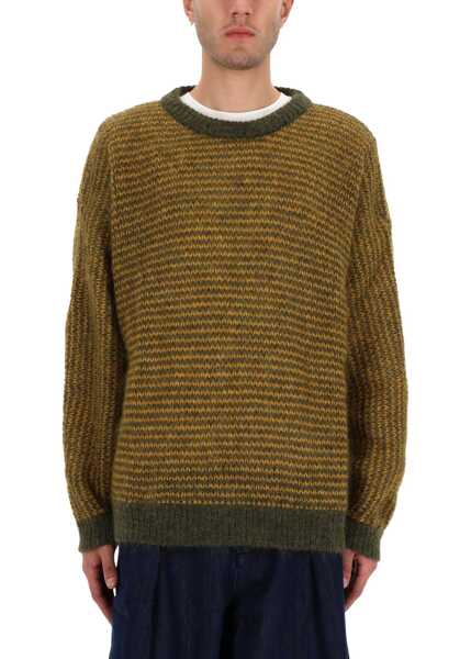 Pulovere YMC Black Palm Sweater GREEN Barbati (BM 19482959) 1