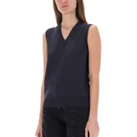 Geci Dama - Veste casual Maison Margiela V-Neck Vest BLUE Femei (BM 19483031) - B-mall.ro