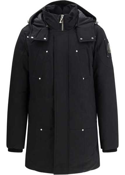 Geci Parka Moose Knuckles Original Shearling Parka BLACK Barbati (BM 19483037) 1