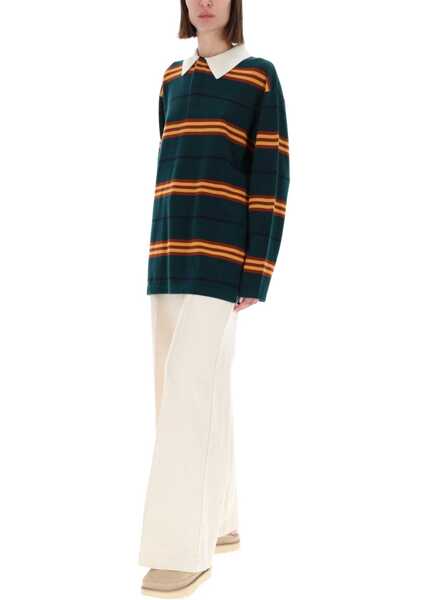 Tricouri Polo GUEST IN RESIDENCE Striped Rugby Polo Shirt MULTICOLOUR Femei (BM 19483040) 2