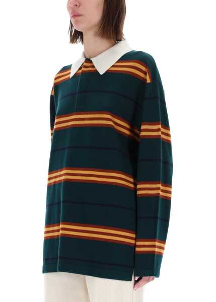 Tricouri Polo GUEST IN RESIDENCE Striped Rugby Polo Shirt MULTICOLOUR Femei (BM 19483040) 4