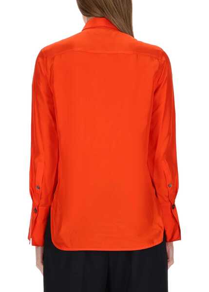 Bluze Paul Smith Shirt With Tie RED Femei (BM 19483067) 3