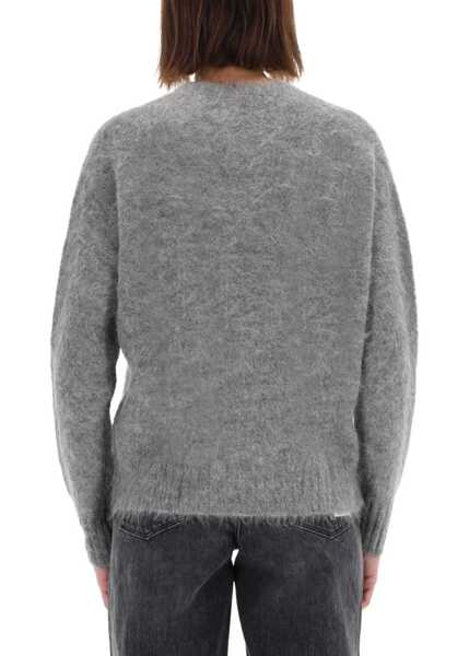 Pulovere AMISH Wool Blend Sweater GREY Femei (BM 19483070) 3