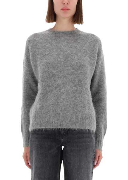 Pulovere AMISH Wool Blend Sweater GREY Femei (BM 19483070) 1