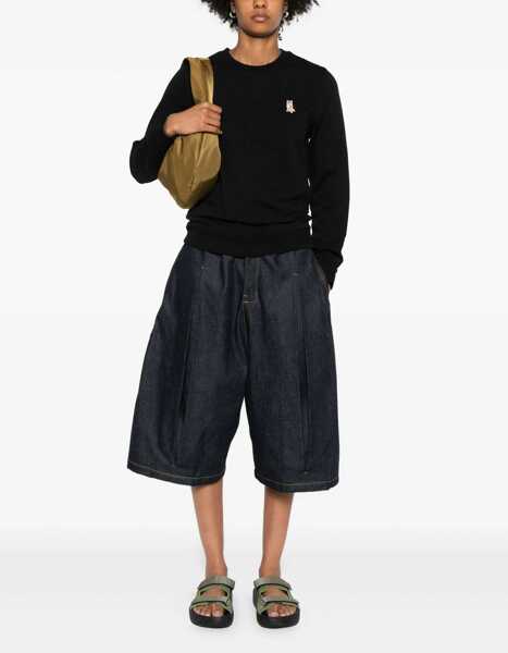 Bluze de trening MAISON KITSUN Lady Fox Sweatshirt BLACK Femei (BM 19483115) 2