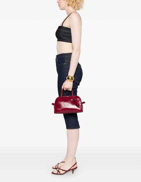 Genti de mana JACQUEMUS Le Petit Turismo Bag BORDEAUX Femei (BM 19483124) 2