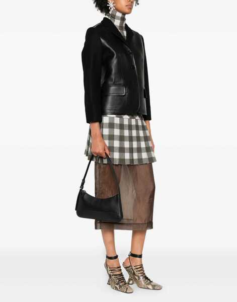 Genti de umar Marni Leather Shoulder Bag BLACK Femei (BM 19483136) 2