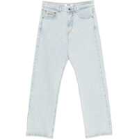 Blugi drepti Jeans With Embroidered Logo Barbati