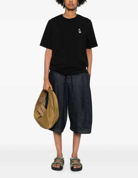 Tricouri MAISON KITSUN Fox Comfort T-Shirt BLACK Femei (BM 19483193) 2