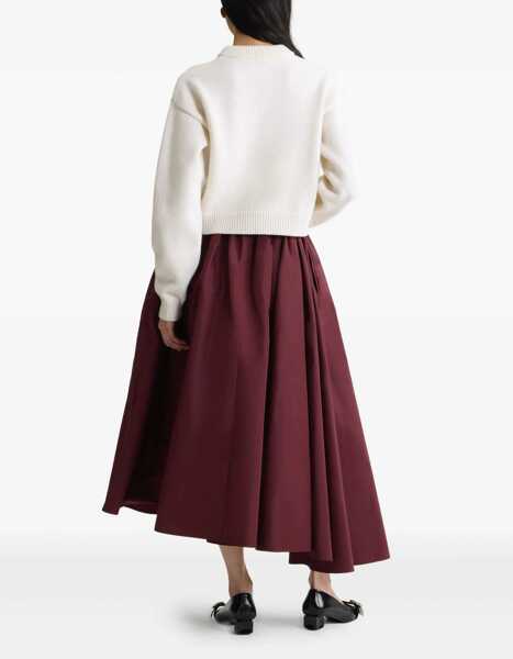 Bluze de trening Patou Jersey With Logo And Monogram Jp WHITE Femei (BM 19483202) 3