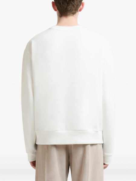 Bluze de trening Marni Sweatshirt With Logo WHITE Barbati (BM 19483208) 4